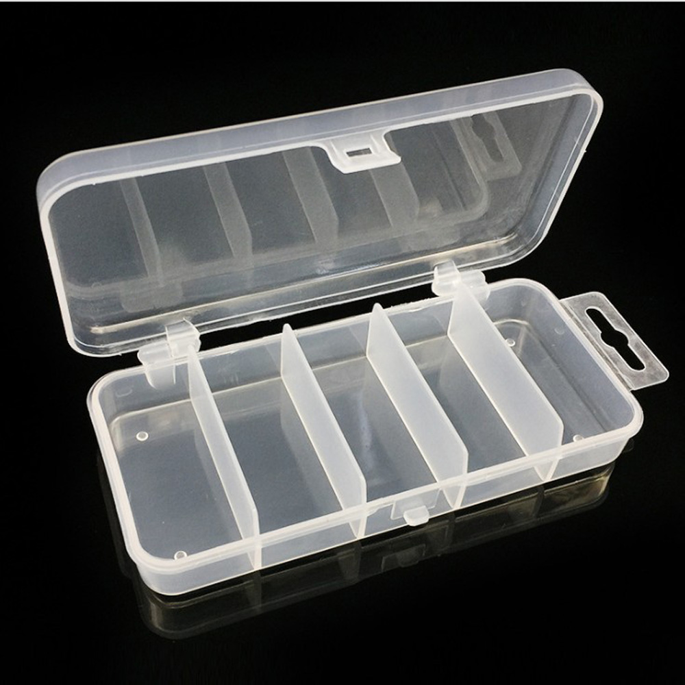 Fishing Lure Box - 1pcs Transparent Plastic Storage Box Fishing