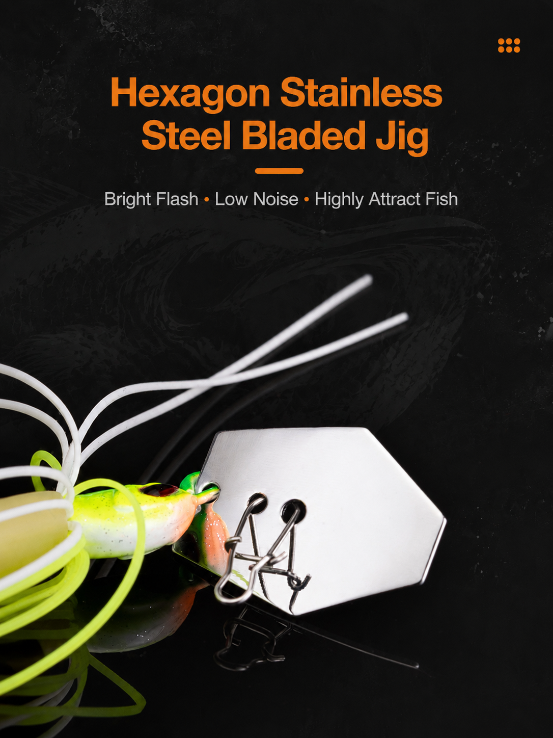 Spinnerbait Lure Set Silicone  - Fishing Lure Blade Bait avaliação e preço