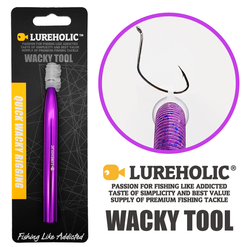 LUREHOLIC 8mm 12mm Wacky Tool  - Fishing Lure Making Kit avaliação e preço