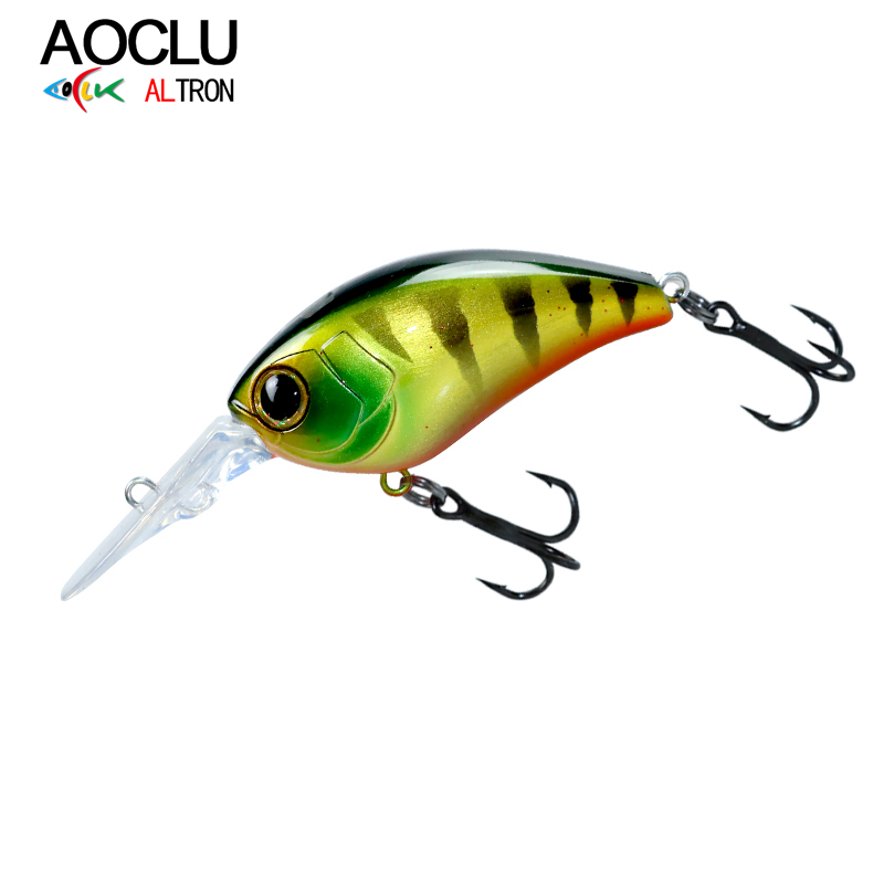AOCLU Floating Minnow 50mm 10g - Fishing Lure Crankbait avaliação e preço