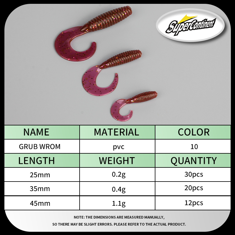 Supercontinent Soft Bait angry - Fishing Lure Soft Plastic avaliação e preço