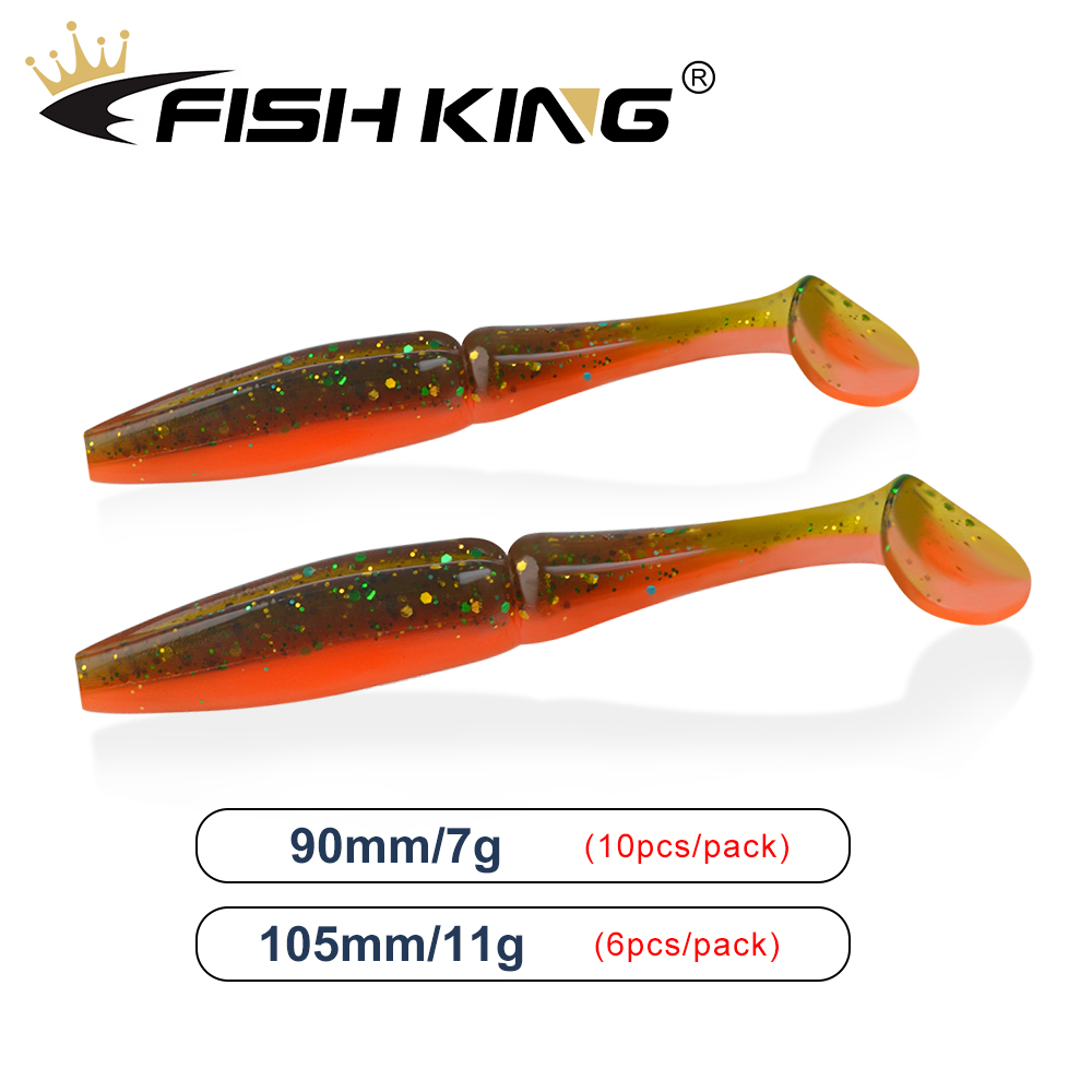 FISH KING One Up Shad Fishing  - Fishing Lure Soft Plastic avaliação e preço