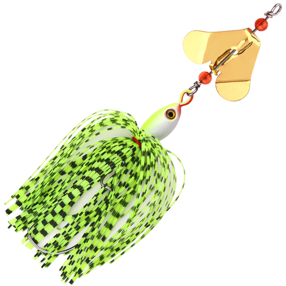Buzzbait Fishing Lure with Rot - Fishing Lure Blade Bait avaliação e preço