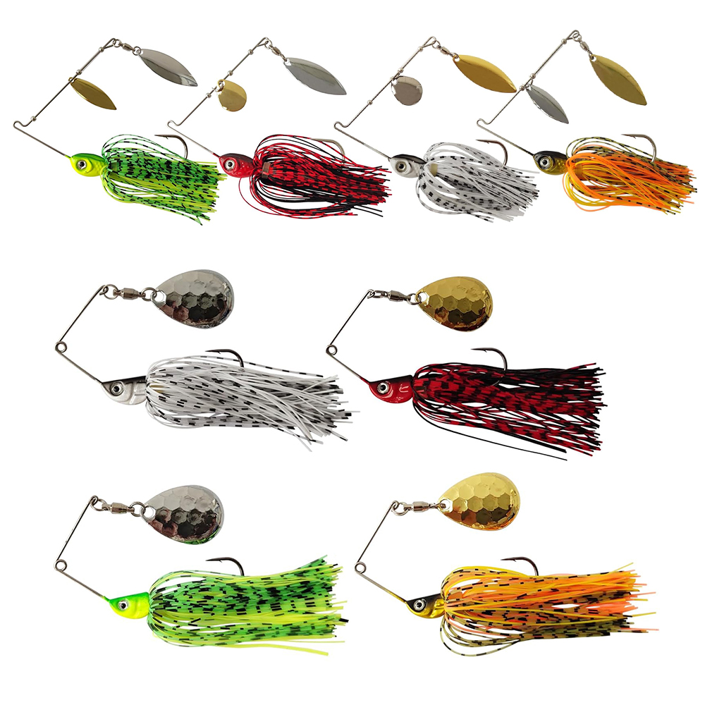 Eupheng Spinner Bait Spoon Wir - Fishing Lure Swimbait avaliação e preço