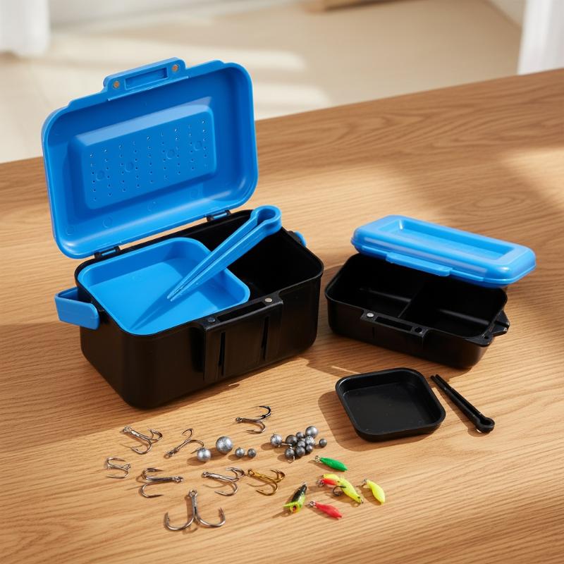 Waist Portable Fishing Tackle  - Fishing Lure Box avaliação e preço
