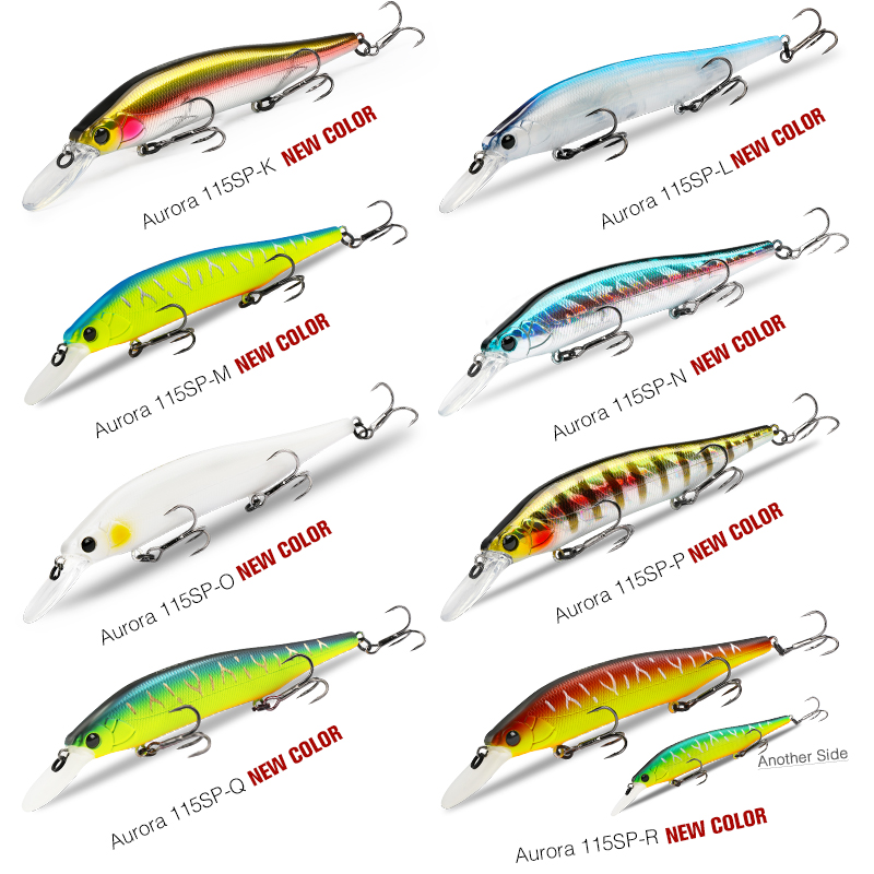 TSURINOYA 115mm 17.2g Suspendi - Fishing Lure Jerkbait avaliação e preço