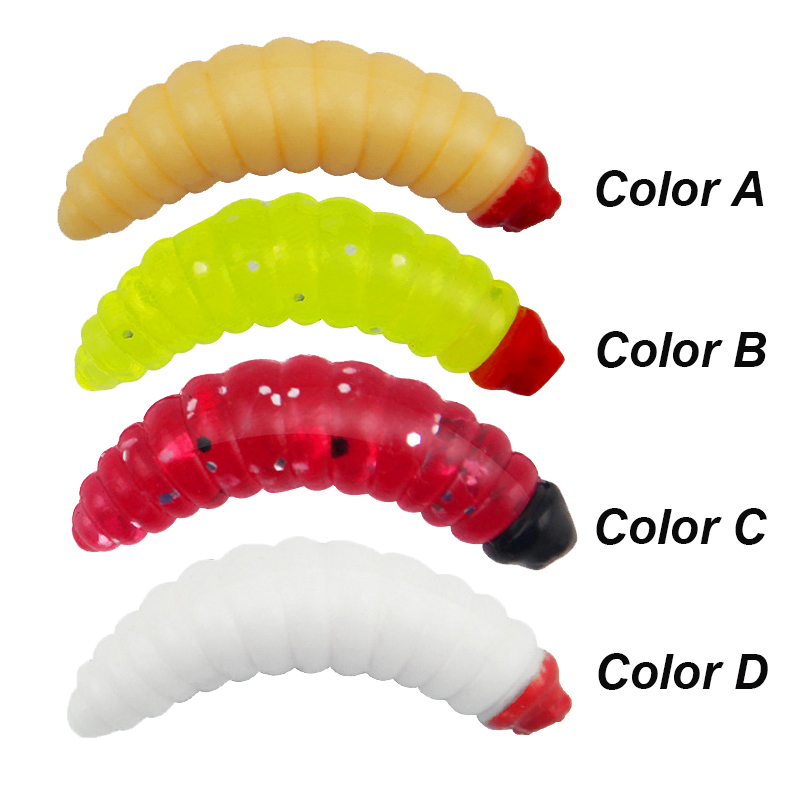 WESTBASS 20/50PCS Soft Larva S - Fishing Lure Soft Plastic avaliação e preço