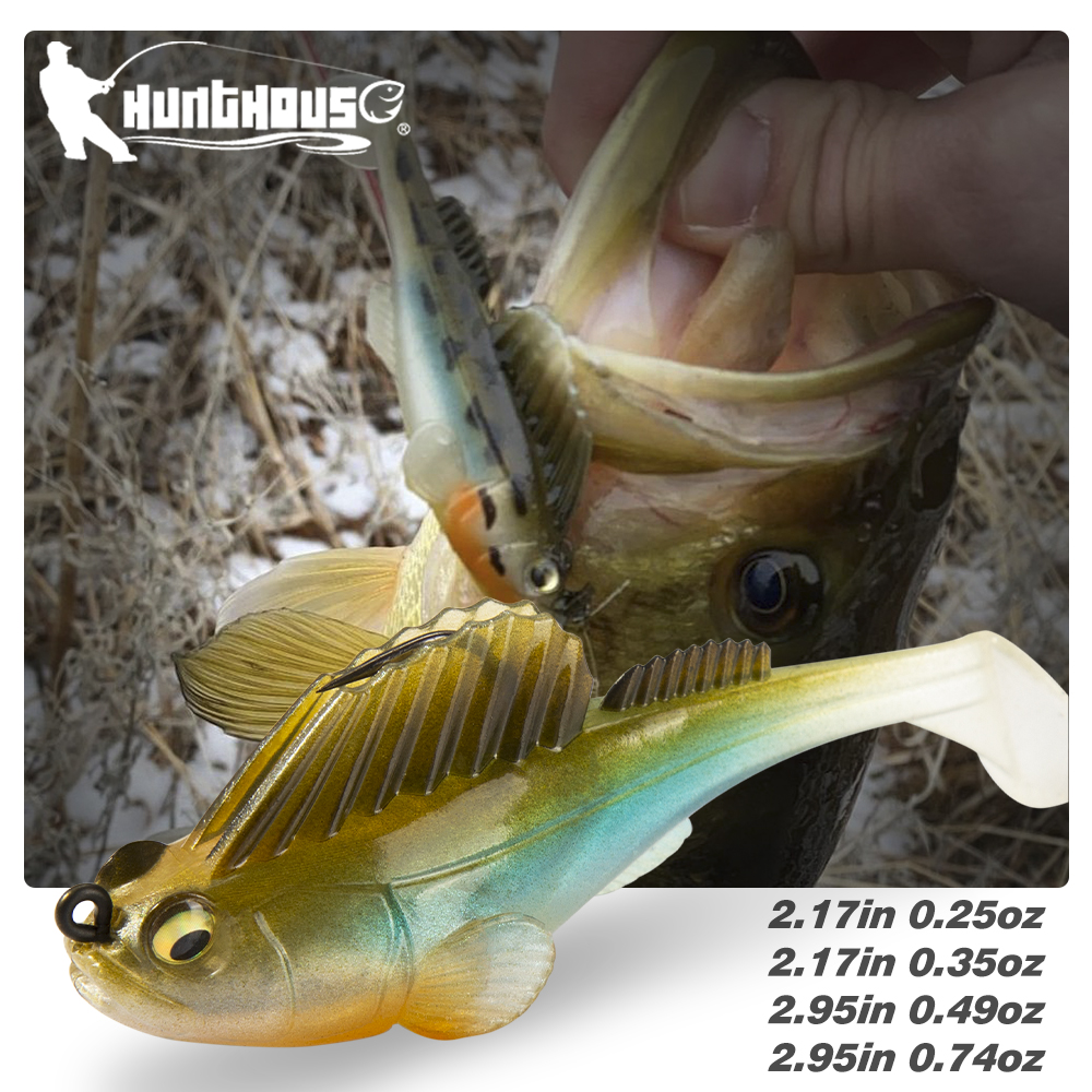 Hunthouse Fishing Lure Soft Ba - Fishing Lure Swimbait avaliação e preço