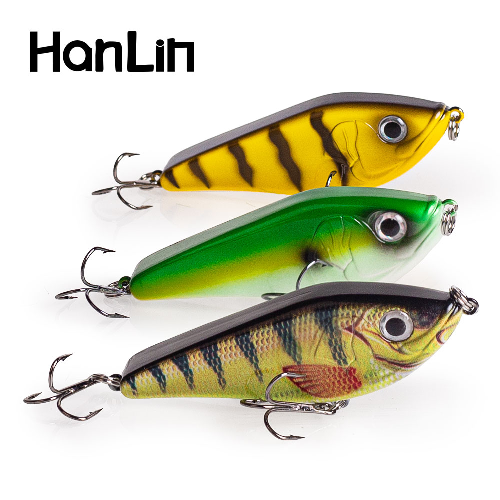 80mm/15.5g Muskies Jerkbait Pi - Fishing Lure Jerkbait avaliação e preço