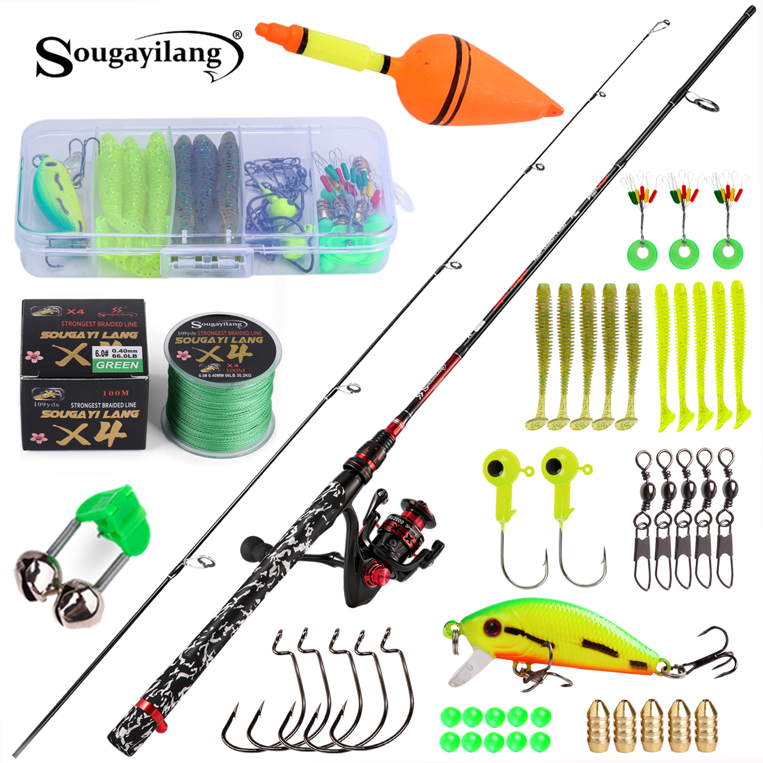 Sougayilang Spinning Fishing R - Fishing Lure Topwater avaliação e preço