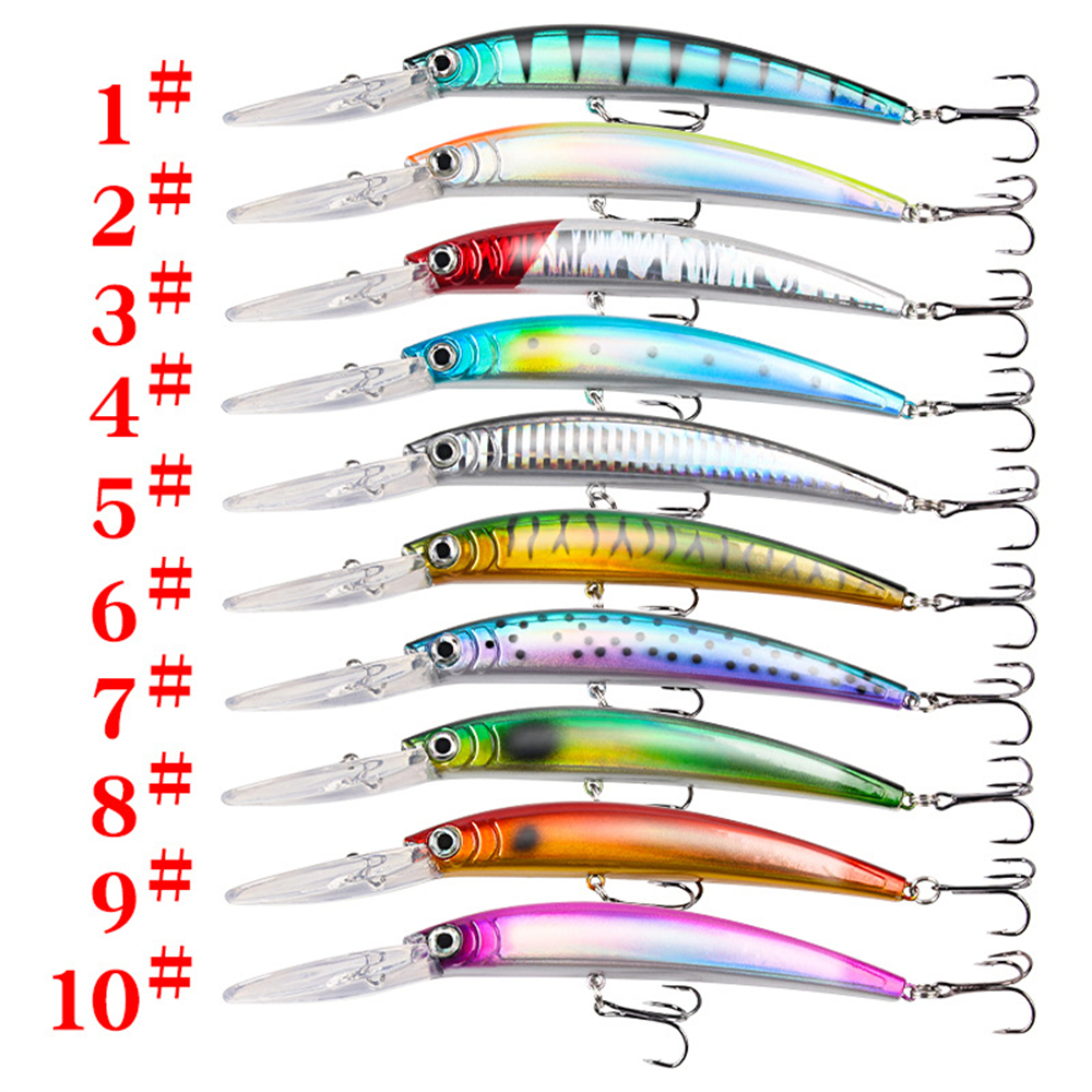 Long Tongue Minnow Fishing Lur - Fishing Lure Buzzbait avaliação e preço