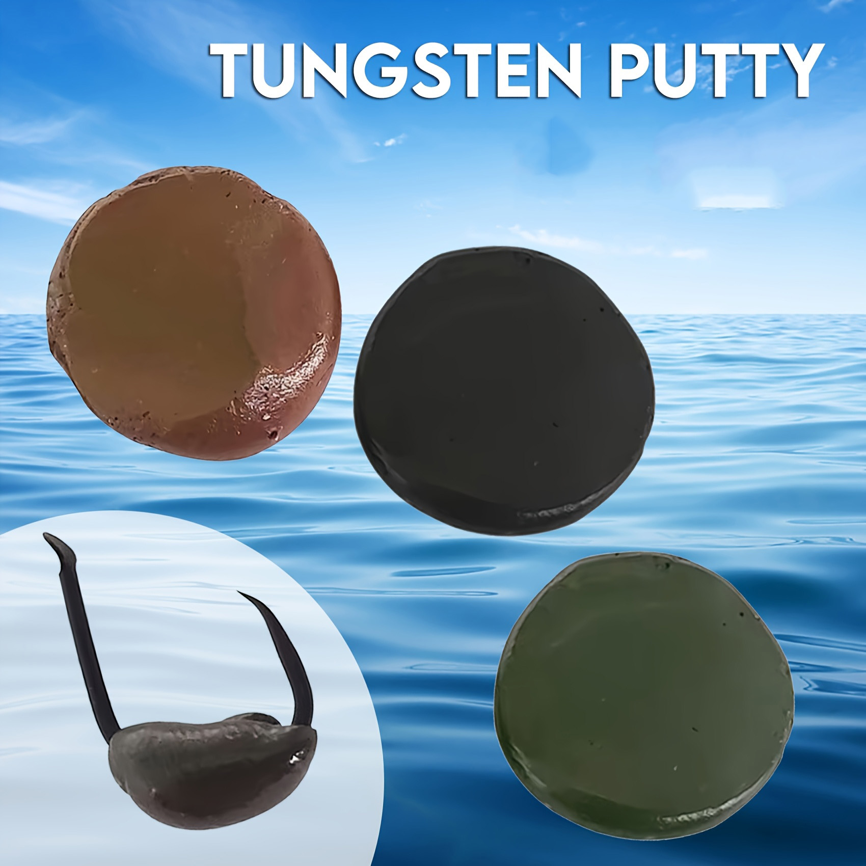 Tungsten Putty 0.5oz(15g) Tika - Fishing Lure Accessories avaliação e preço