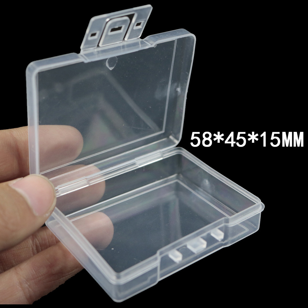 1pcs Transparent Plastic Stora - Fishing Lure Box avaliação e preço