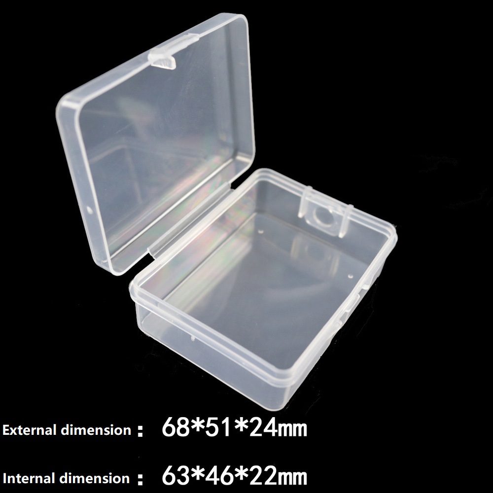 1pcs Transparent Plastic Stora - Fishing Lure Box avaliação e preço