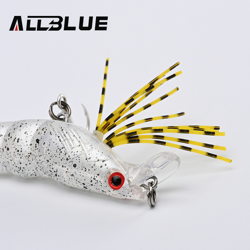 ALLBLUE 3D Flash Shrimp 70mm 7 - Fishing Lure Buzzbait avaliação e preço