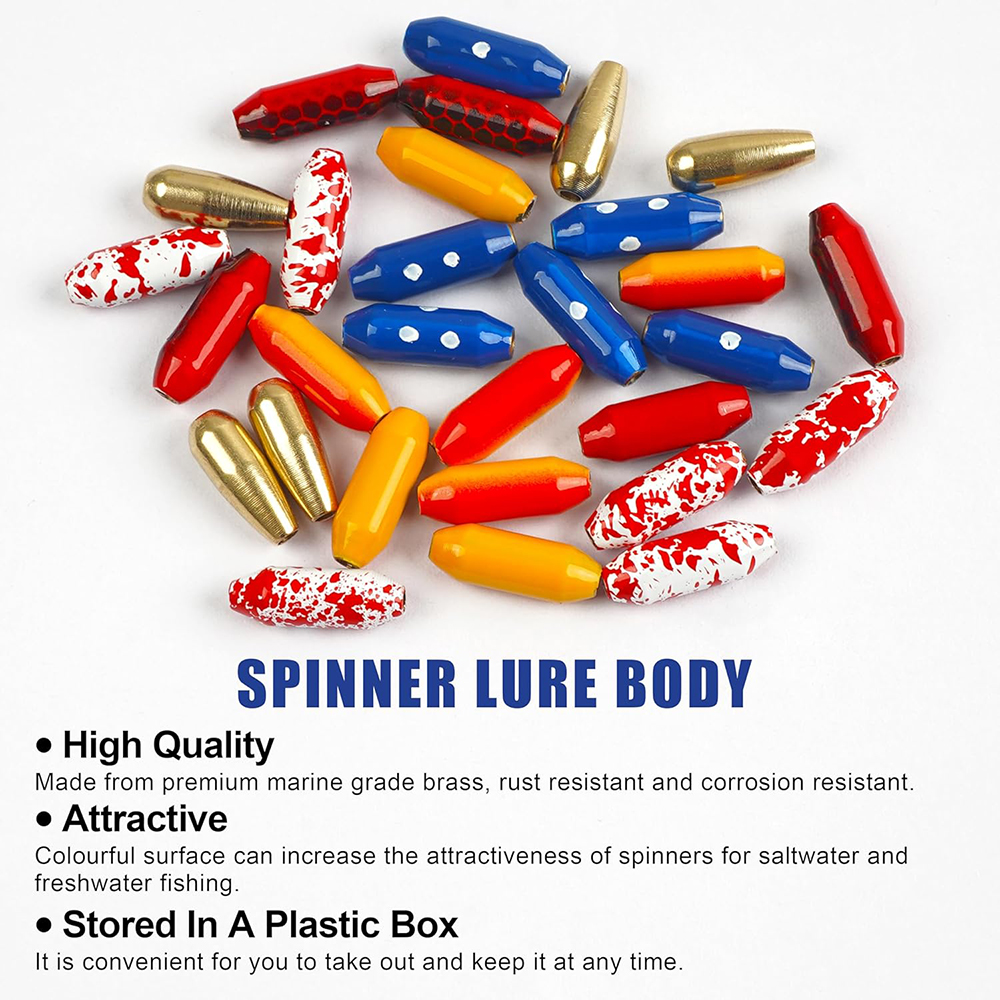 10pcs Fishing Brass Spinner Lu - Fishing Lure Spinner avaliação e preço