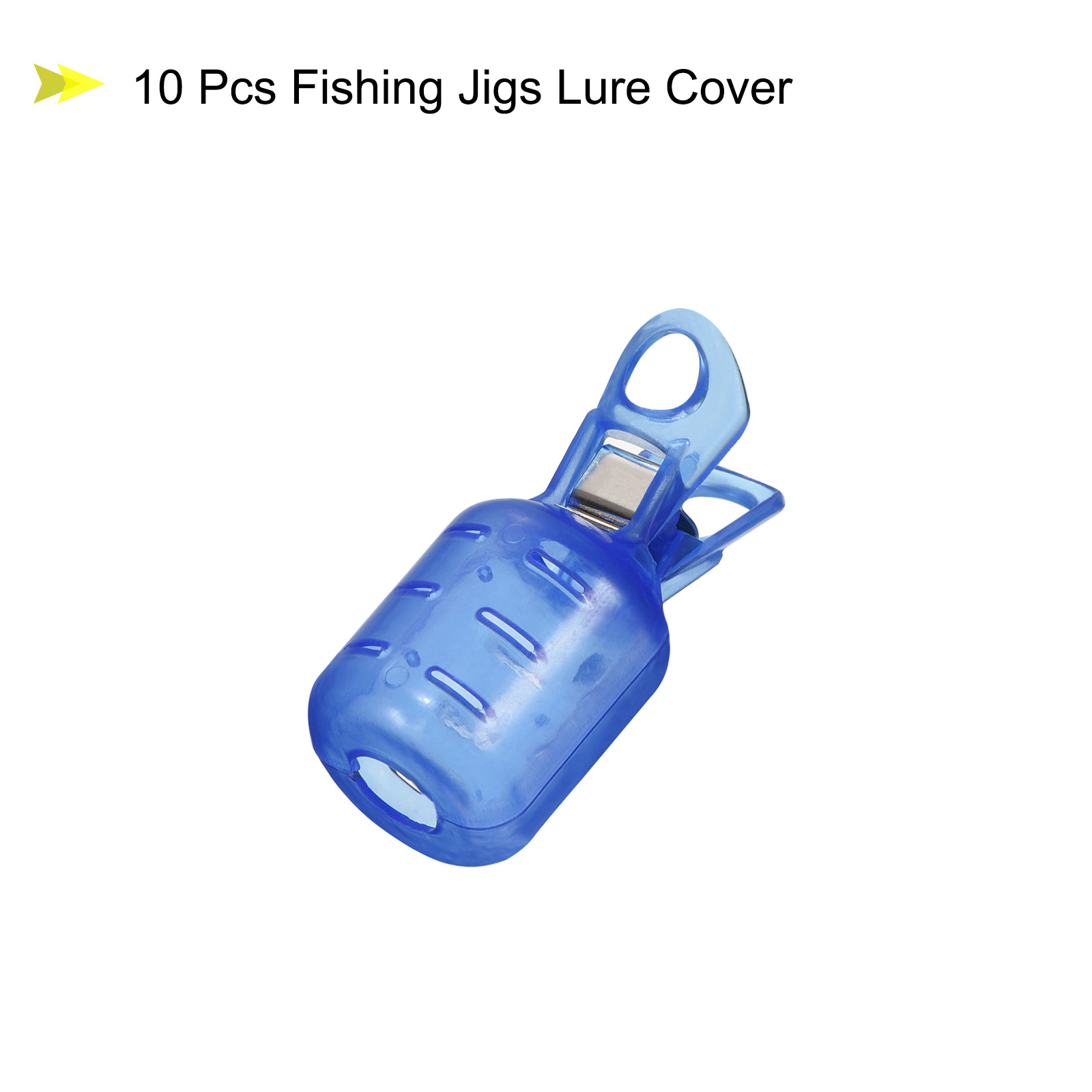 10pcs Small Size Squid Jig Hoo - Fishing Lure Box avaliação e preço