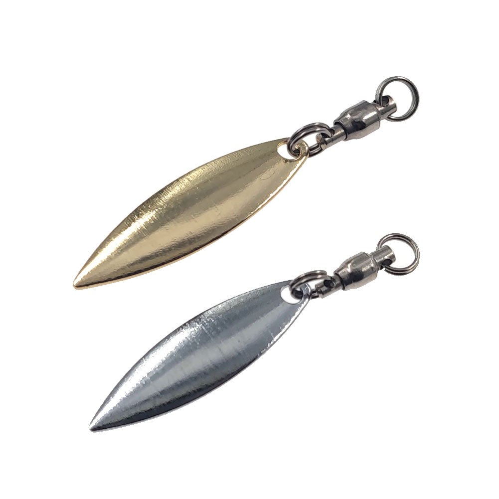 10pcs Willowleaf Blades Spinne - Fishing Lure Buzzbait avaliação e preço