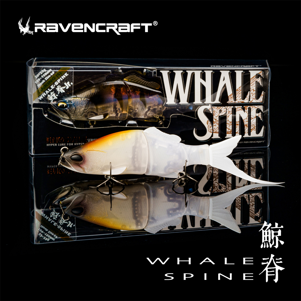Ravencraft Whale-Spine JR 109m - Fishing Lure Popper avaliação e preço