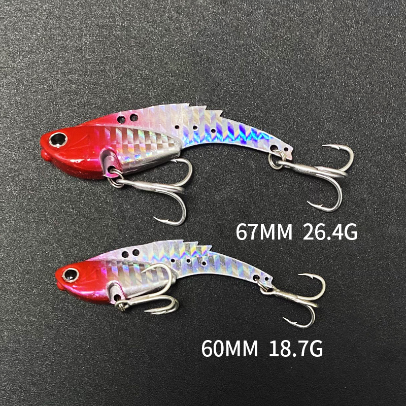 1pcs Metal Blade Vib 67MM 26.4 - Fishing Lure Blade Bait avaliação e preço