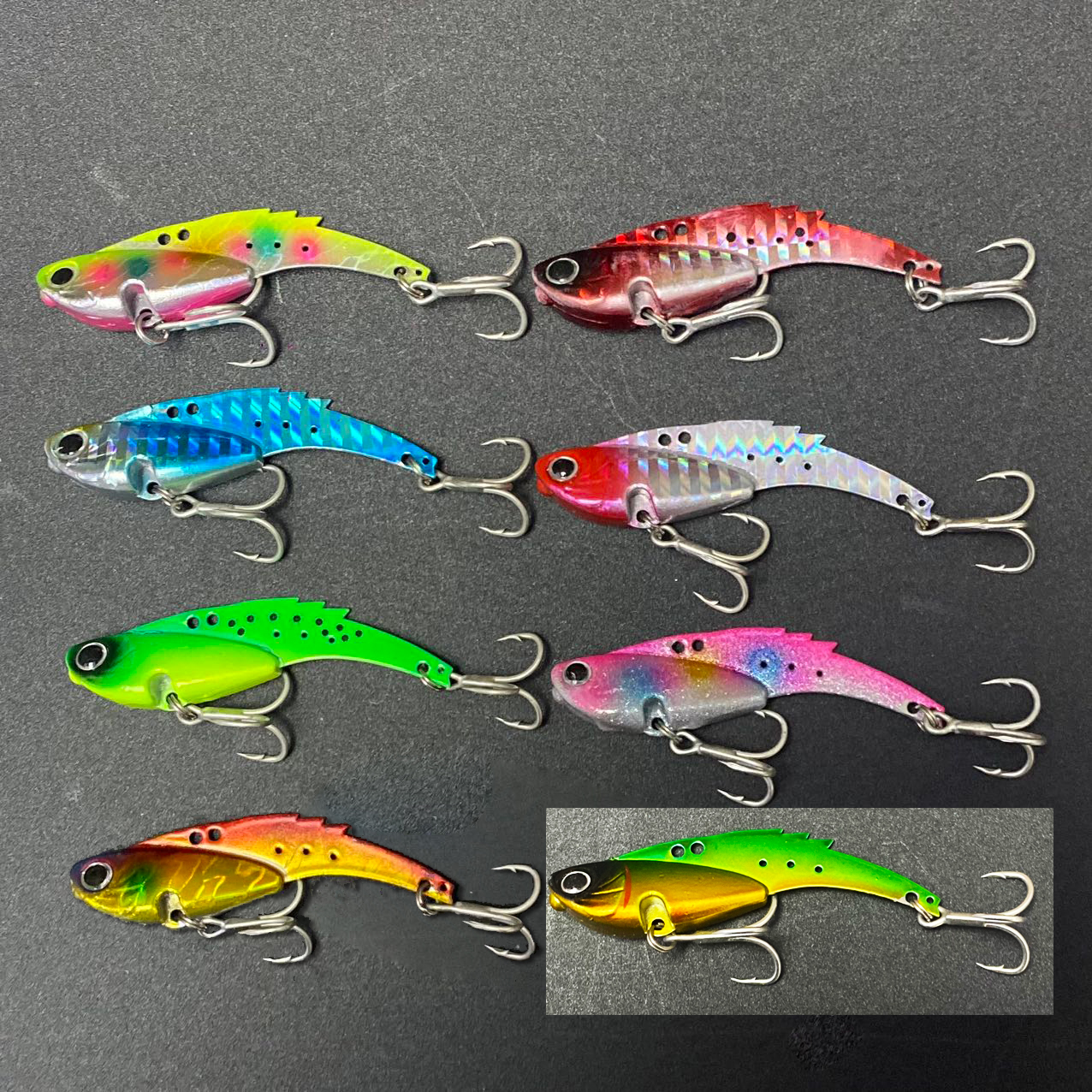 1pcs Metal Blade Vib 67MM 26.4 - Fishing Lure Blade Bait avaliação e preço