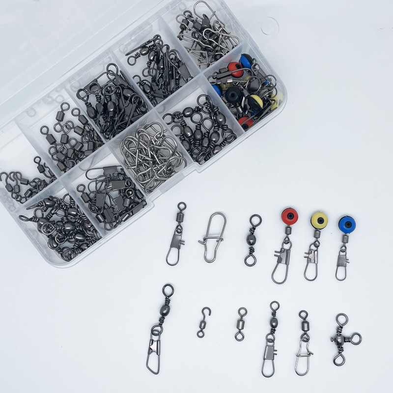 115pcs Fishing Swivel Connecto - Fishing Lure Making Kit avaliação e preço