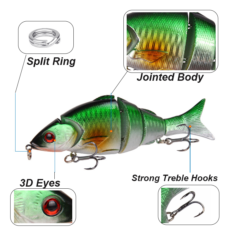 YUCONG 1PCS Minnow Fishing Lur - Fishing Lure Crankbait avaliação e preço