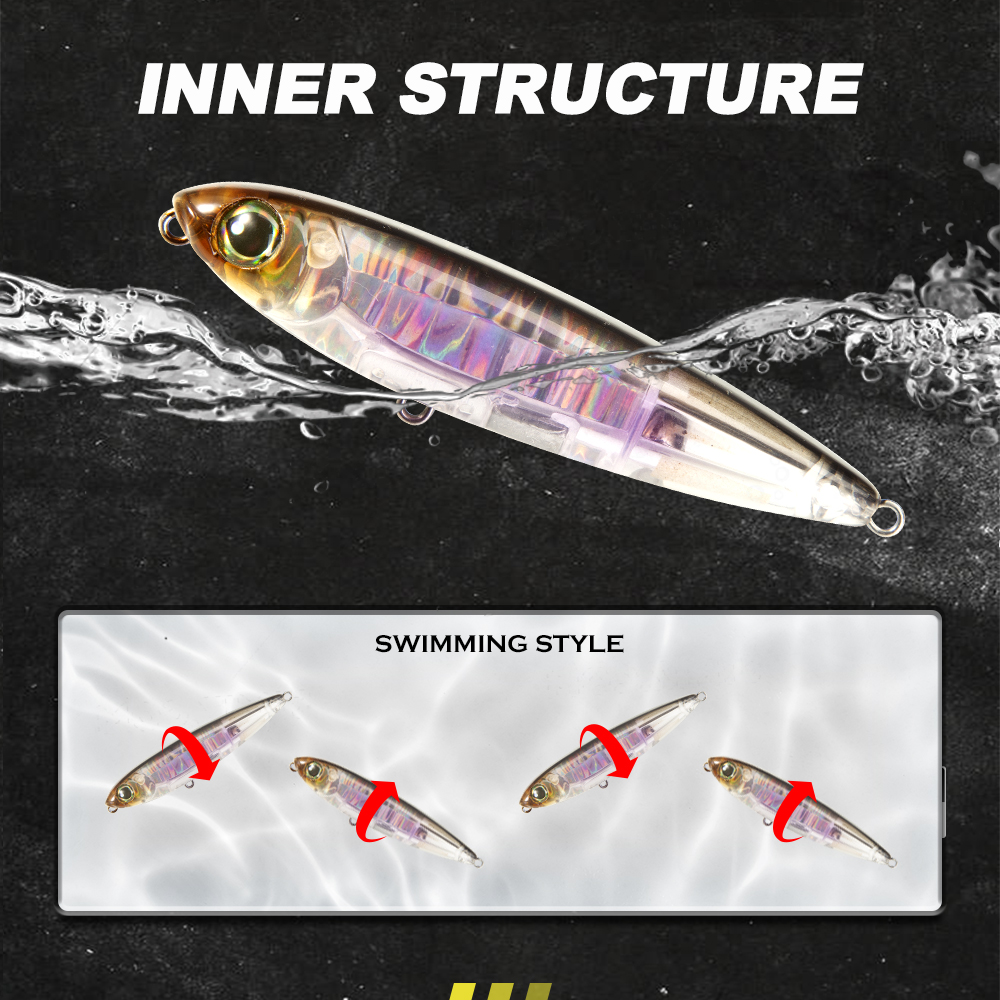 D1 Surface Fishing Lure 3DR Pe - Fishing Lure Popper avaliação e preço