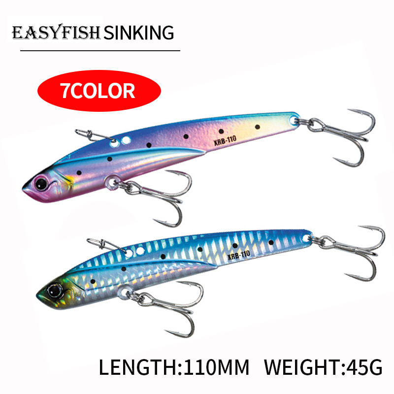 New Fishing Lure VIB 110MM 45G - Fishing Lure Blade Bait avaliação e preço