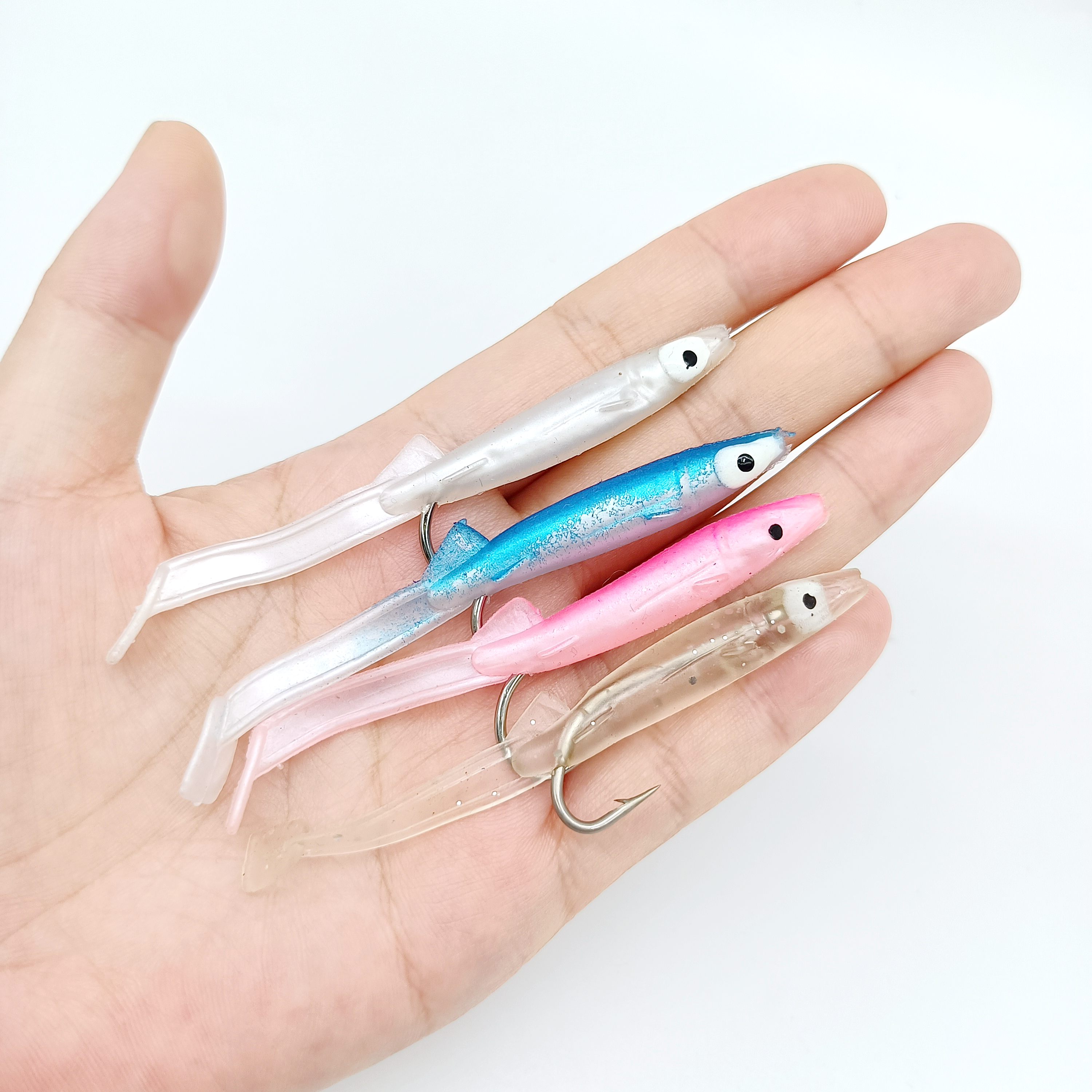DUODUOYU 5PCS  Eel Soft Plasti - Fishing Lure Soft Plastic avaliação e preço