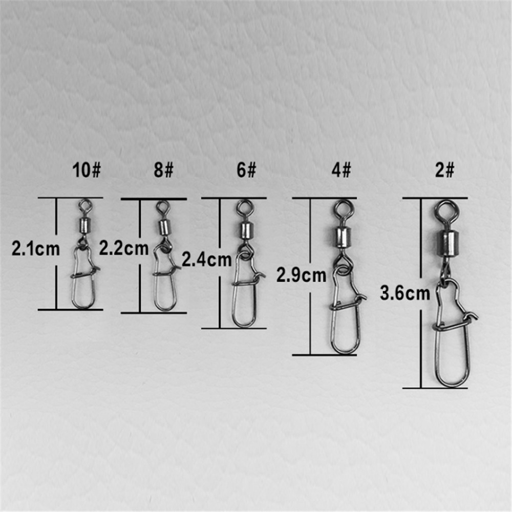 FISHINAPOT 30pcs/lot 2#-10# St - Fishing Lure Spinner avaliação e preço