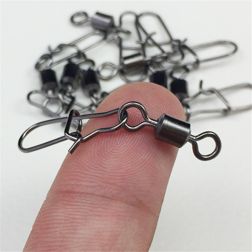 FISHINAPOT 30pcs/lot 2#-10# St - Fishing Lure Spinner avaliação e preço