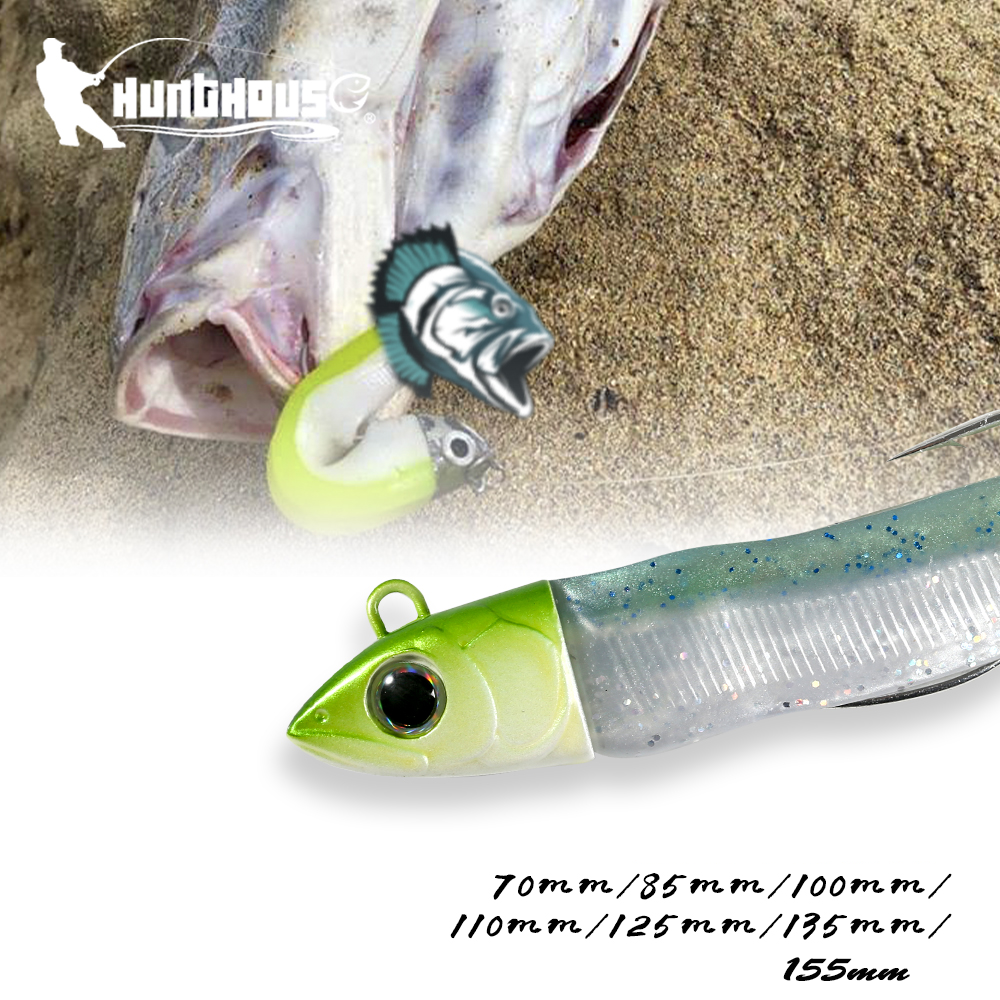 Hunthouse Barre T. Minnow Fish - Fishing Lure Soft Plastic avaliação e preço