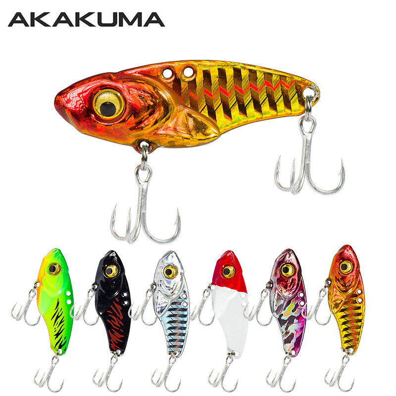 6PCS Metal VIB Lure 5g 7g 10g  - Fishing Lure Spoon avaliação e preço