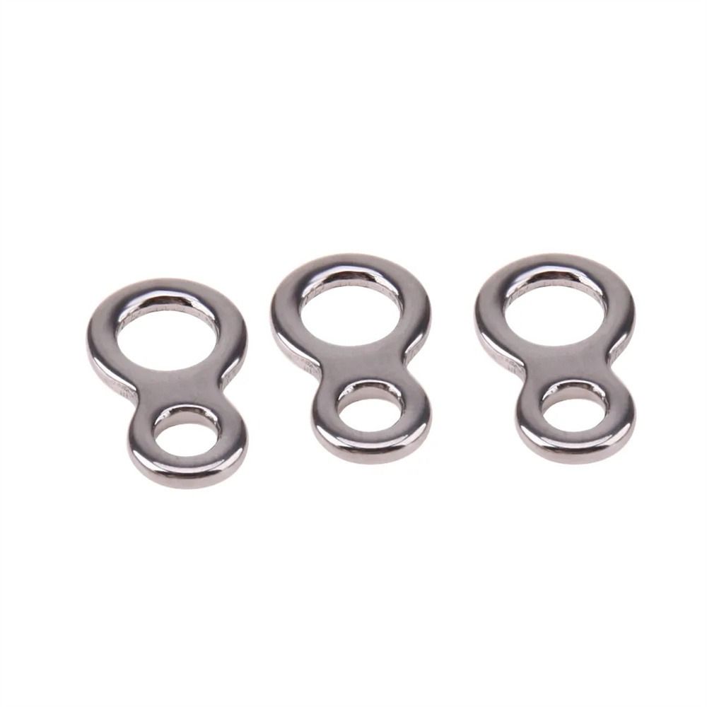 10Pcs Fishing Solid Ring Stain - Fishing Lure Jig avaliação e preço