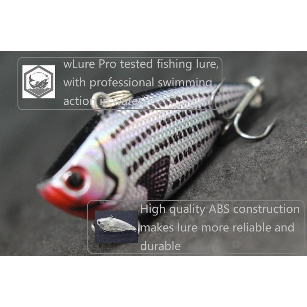 wLure Fishing Lure Lipless 10g - Fishing Lure Crankbait avaliação e preço