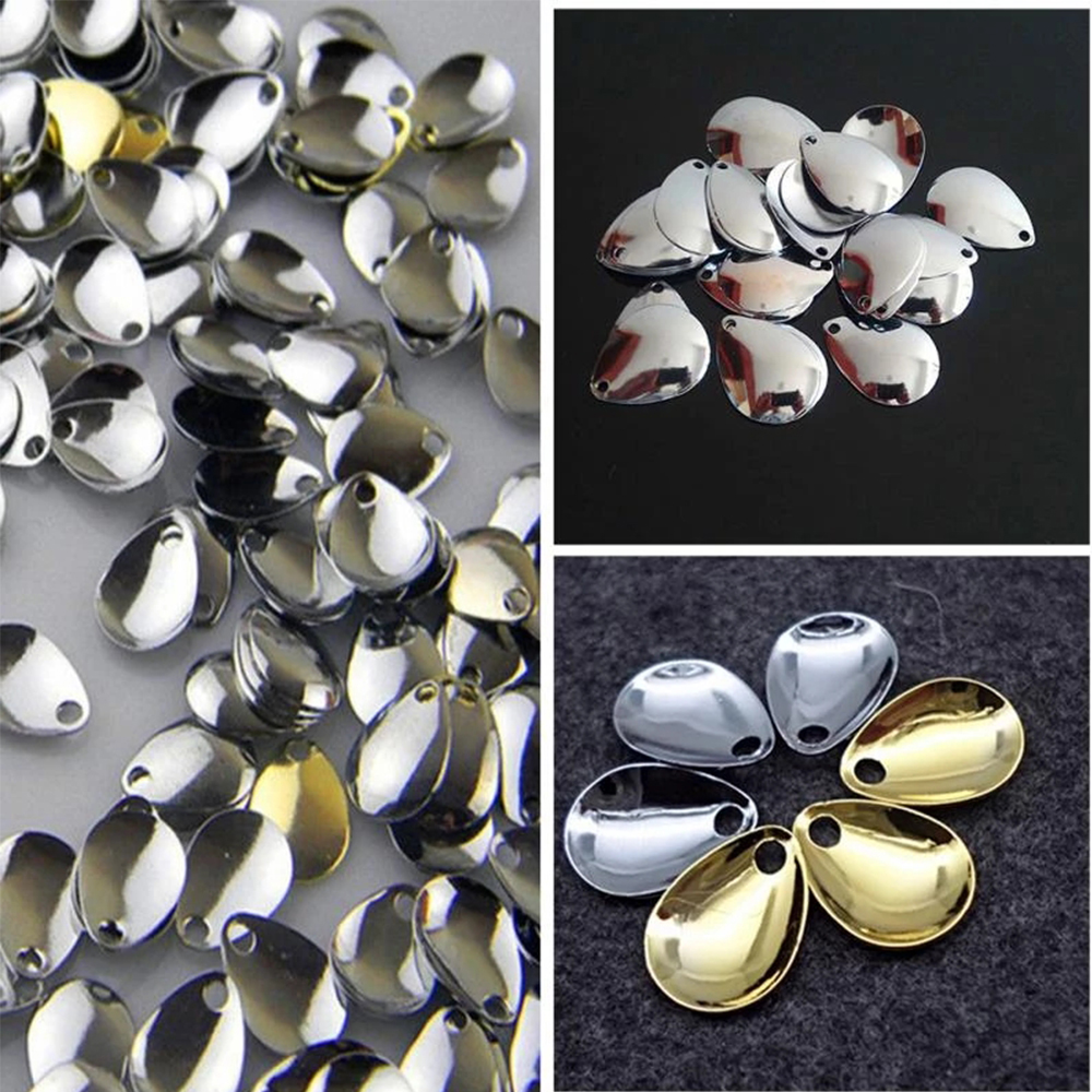 20pcs/lot Fishing Spinner Ring - Fishing Lure Blade Bait avaliação e preço