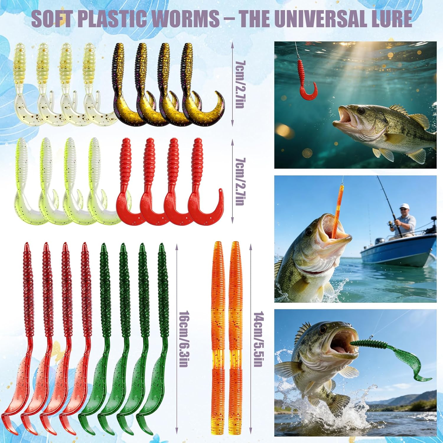71Pcs Fishing Lures Kit with T - Fishing Lure Crankbait avaliação e preço