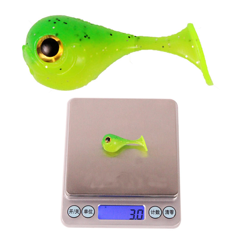 YUCONG 6PCS Jighead Soft Baits - Fishing Lure Crankbait avaliação e preço