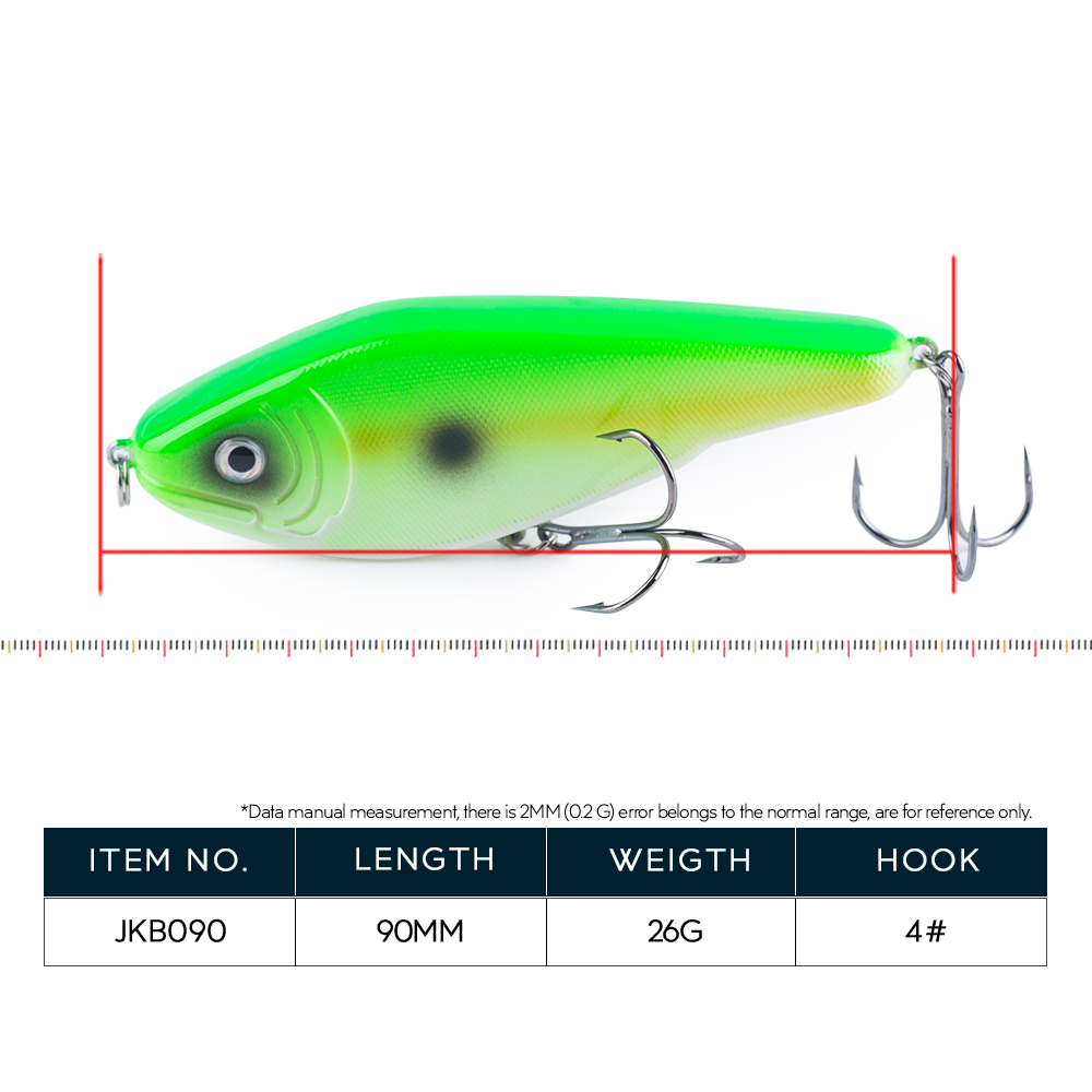 Hanlin NEW Glide Jerkbait 90mm - Fishing Lure Crankbait avaliação e preço