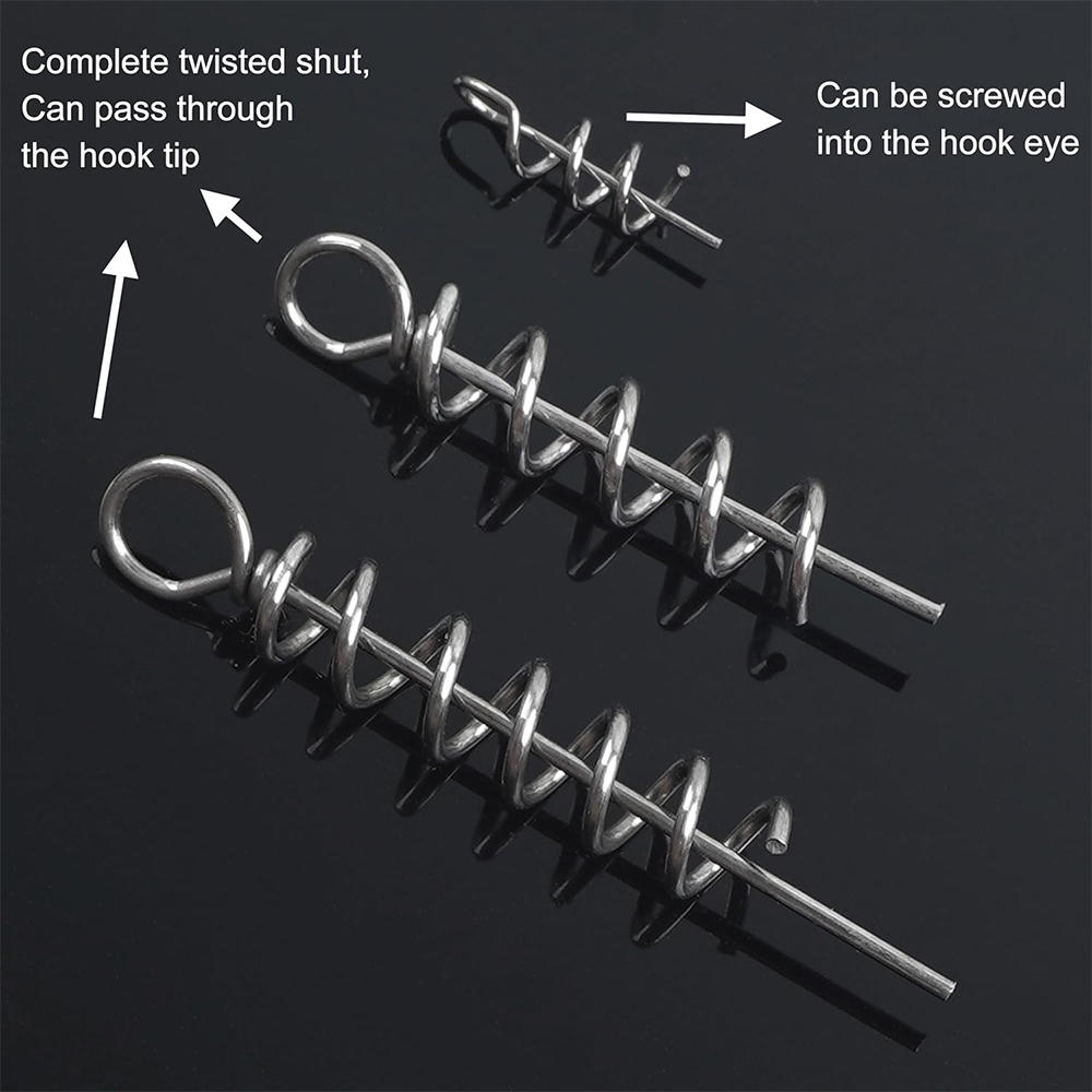 50Pcs Spring Twist Lock Fishin - Fishing Lure Crankbait avaliação e preço