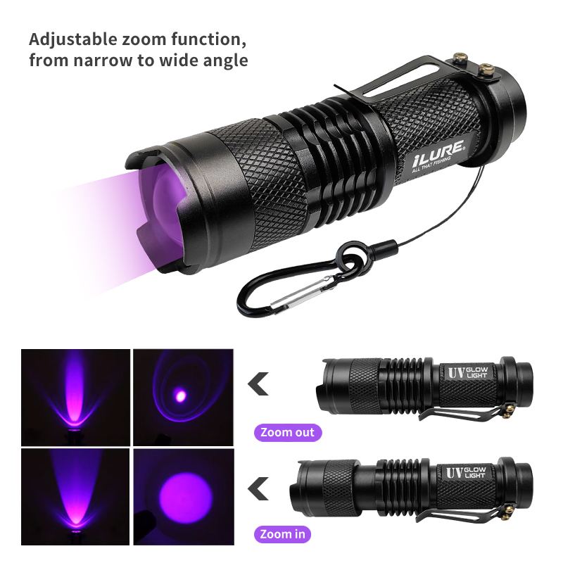 Mini UV Flashlight 395nm Ultra - Fishing Lure Making Kit avaliação e preço
