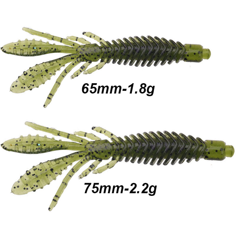 WESTBASS 5PCS Soft Larva Baits - Fishing Lure Soft Plastic avaliação e preço