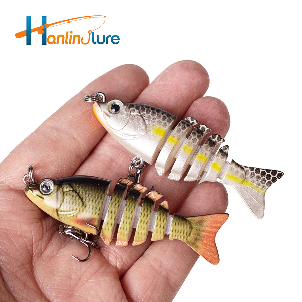 Mini Multi Jointed 6cm/4.7g Wo - Fishing Lure Popper avaliação e preço