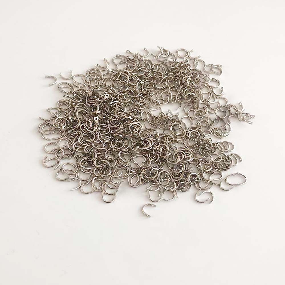 50-100pcs/lot Fishing U-ring 5 - Fishing Lure Spoon avaliação e preço