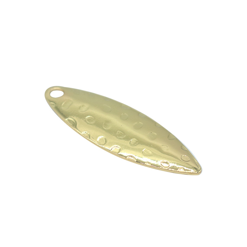 10Pcs/lot Willow leaf Sequin P - Fishing Lure Spoon avaliação e preço