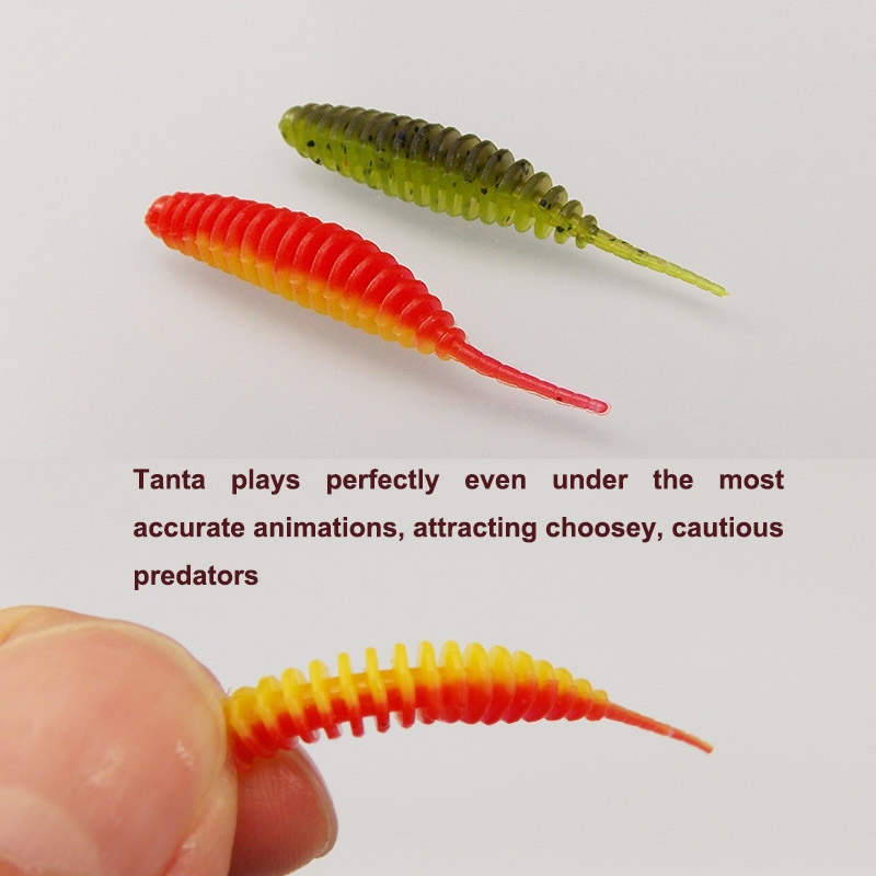 ESFISHING Fishing Tiny Worm Ba - Fishing Lure Soft Plastic avaliação e preço