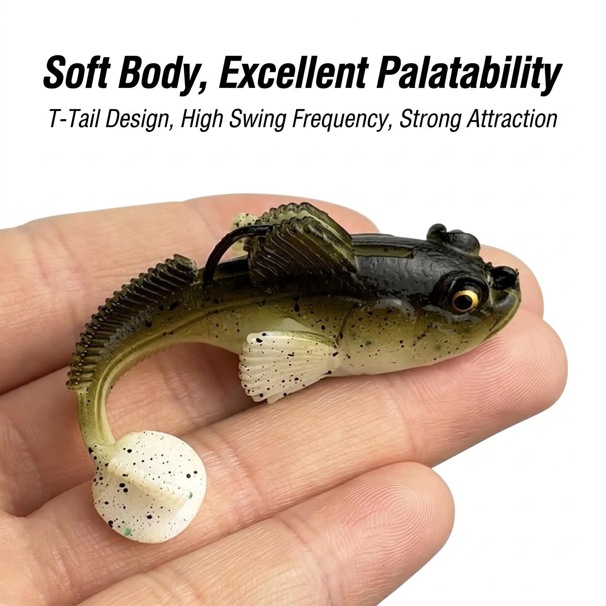 1pcs 10g13g18g Goby Lure Jig W - Fishing Lure Spinnerbait avaliação e preço