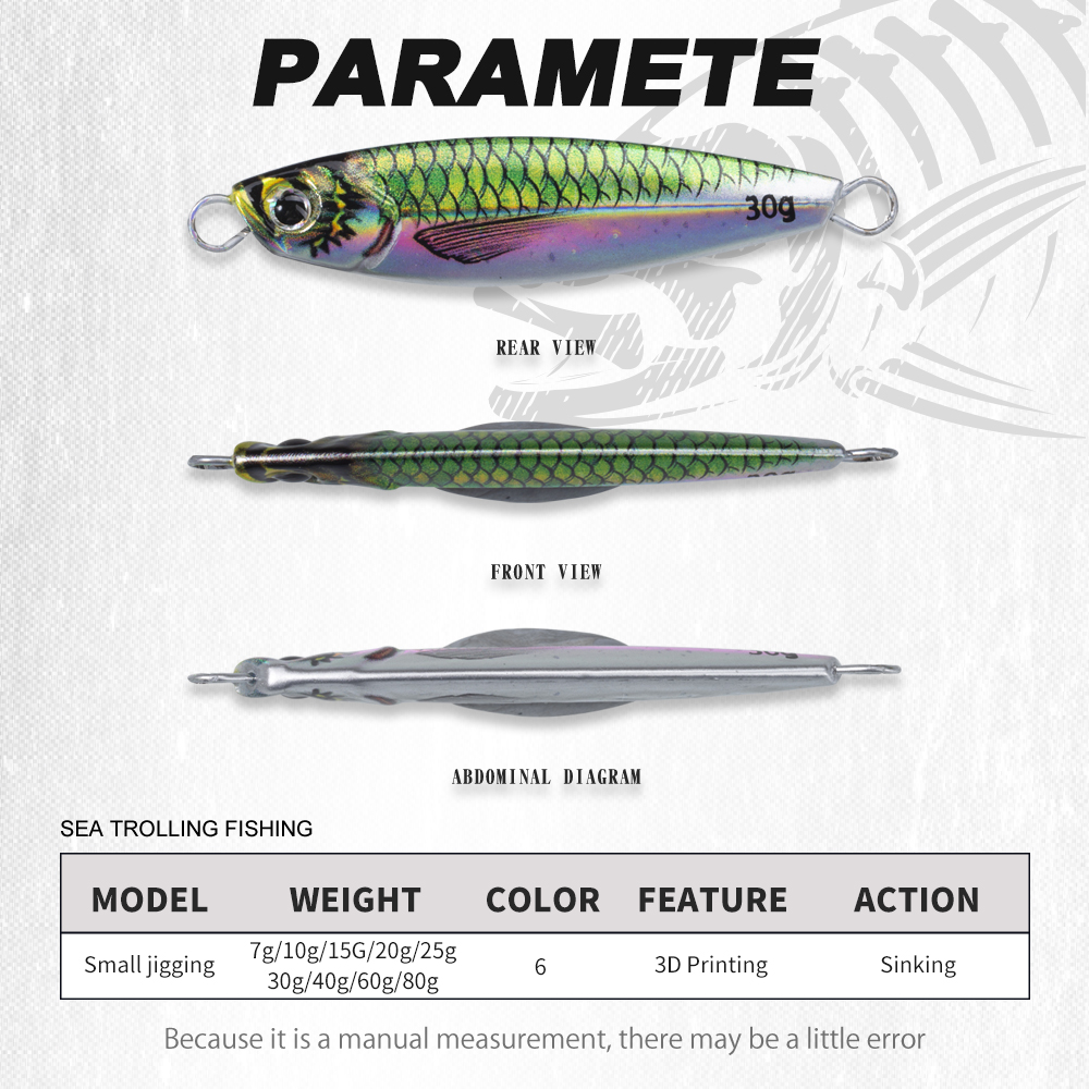 Hunthouse Metal Jig Fishing Lu - Fishing Lure Swimbait avaliação e preço
