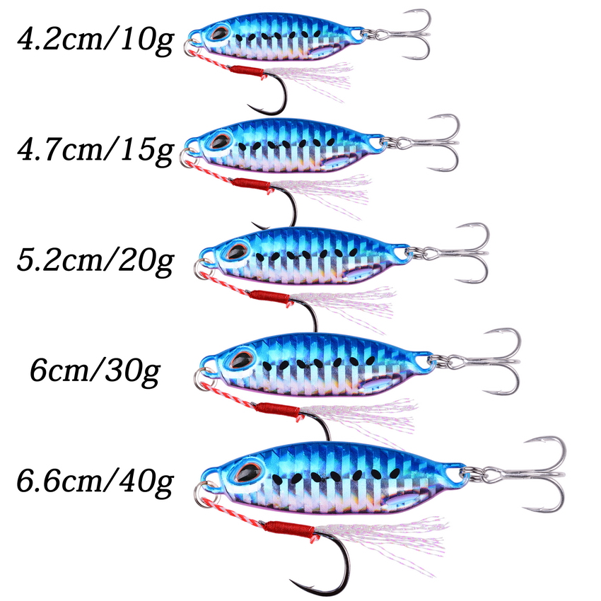 Jigs 10g 15g 20g 30g 40g Fishi - Fishing Lure Buzzbait avaliação e preço